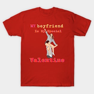 Boyfriend Love Tee: Show Your Affection with Style this Valentine's Day T-Shirt